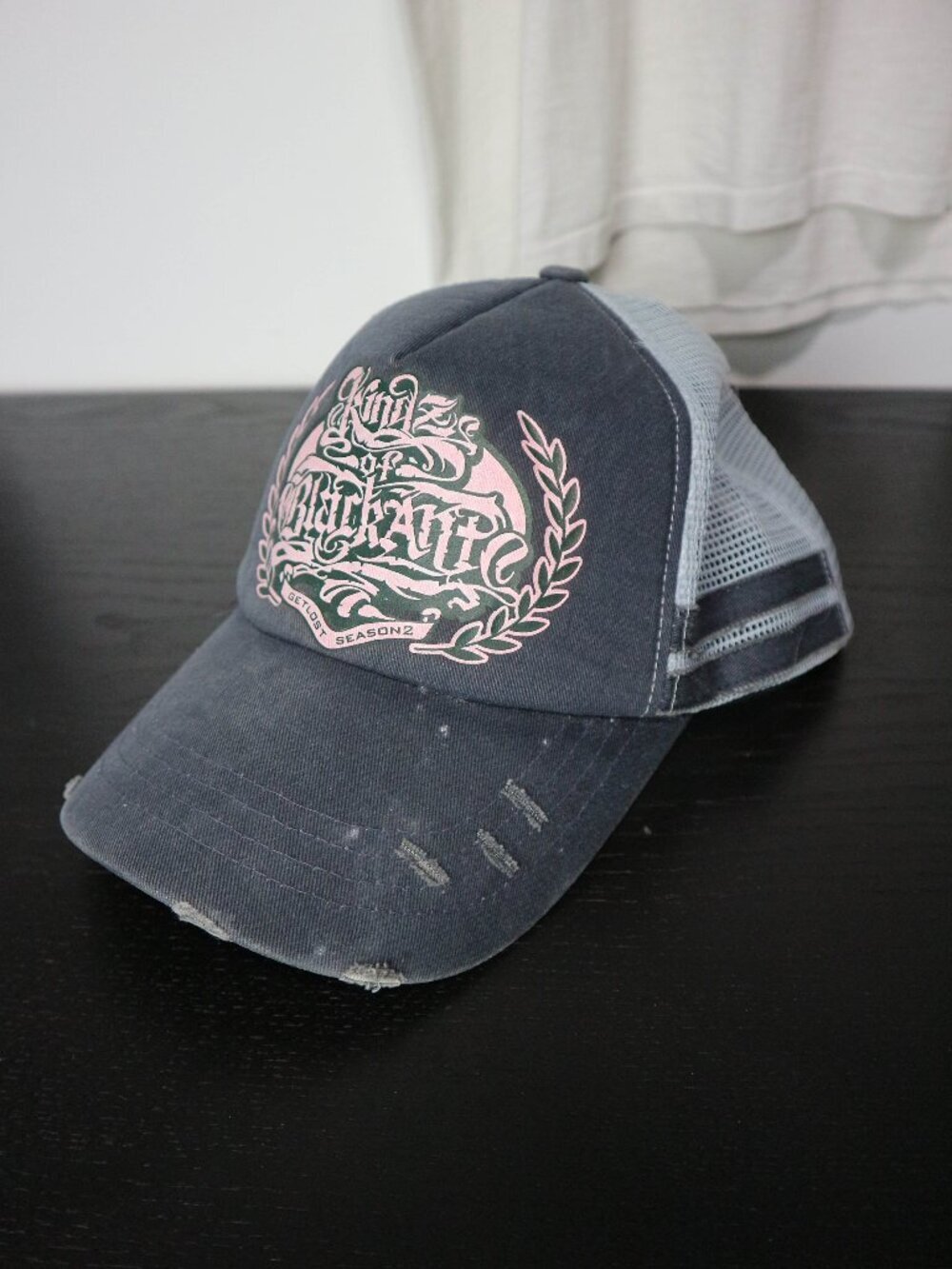 Black Ant Get Out Y2K Grunge Style Trucker Snapback Hat OS